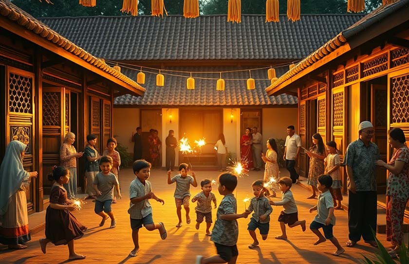 Lebaran, Pameran dan Kesepian