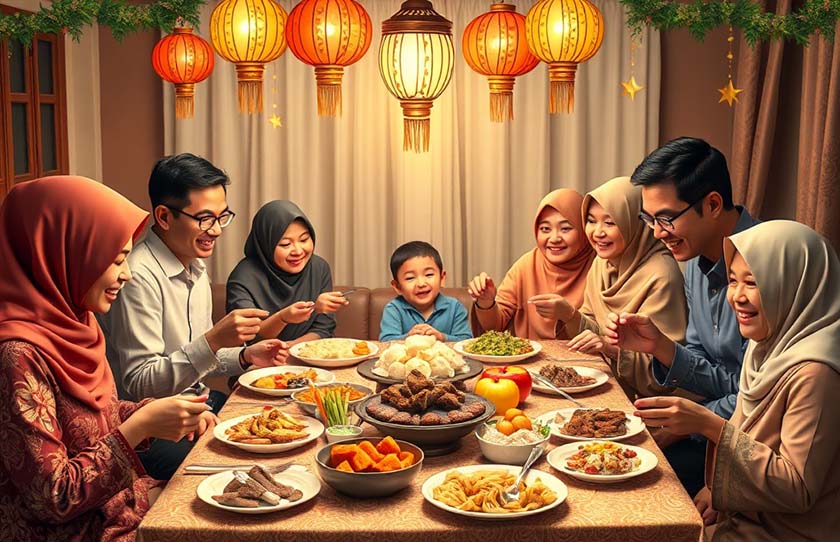 Perang Iran, Pulang Lebaran